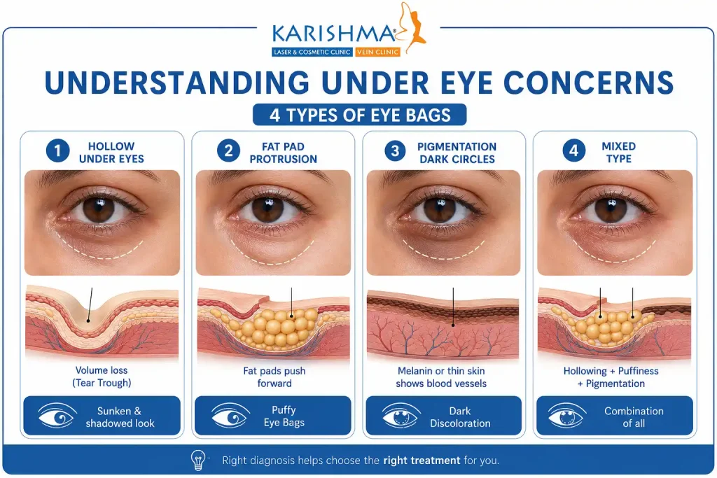 Understanding hollow under eyes